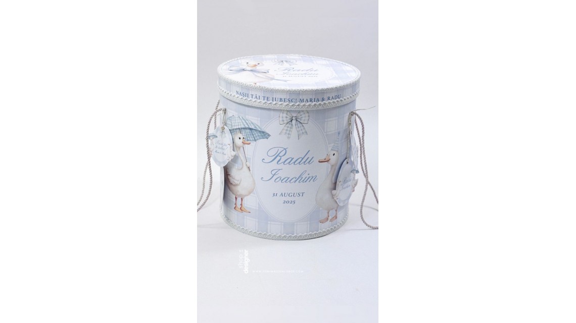 Trusou de botez cu rățuște Silly Goose 7